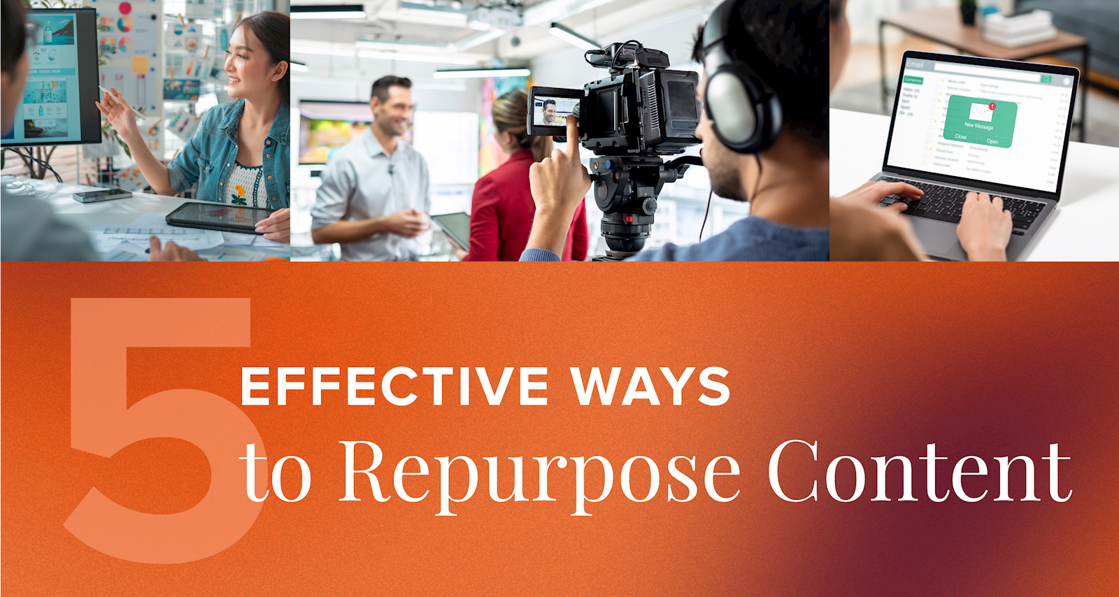 Repurpose your content across platforms for maximum impact