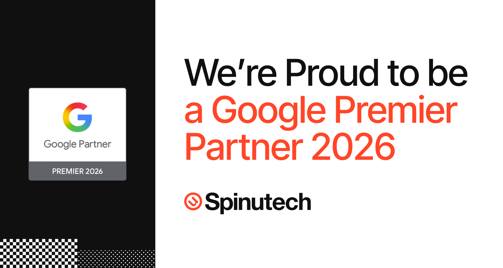 We're Proud to be a Google Premier Partner 2026