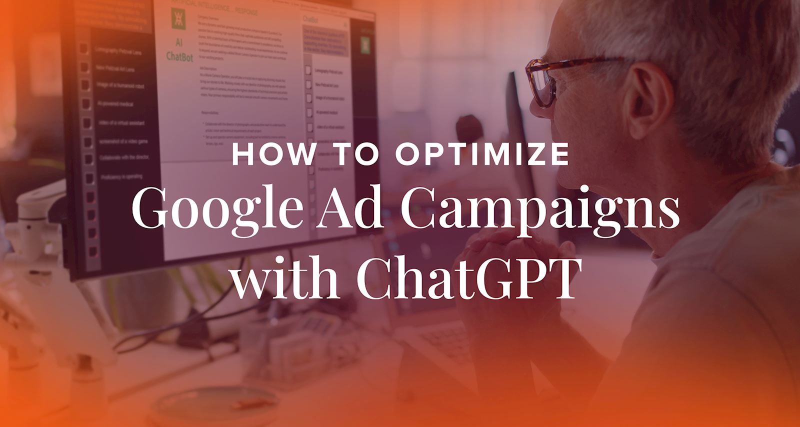 How to Optimize Google Ad Campaigns with ChatGPT